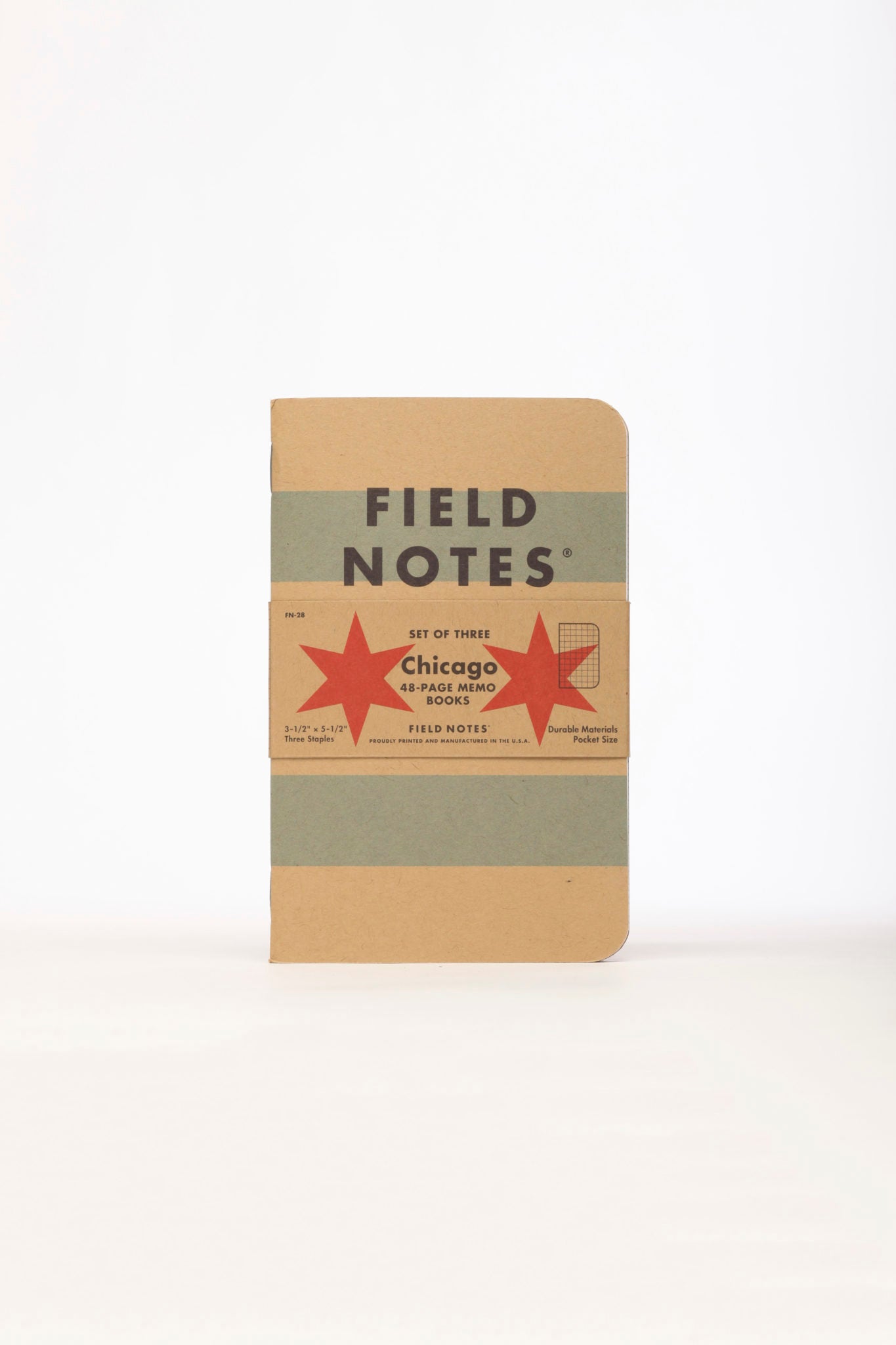 Field Notes Chicago 3 Pack