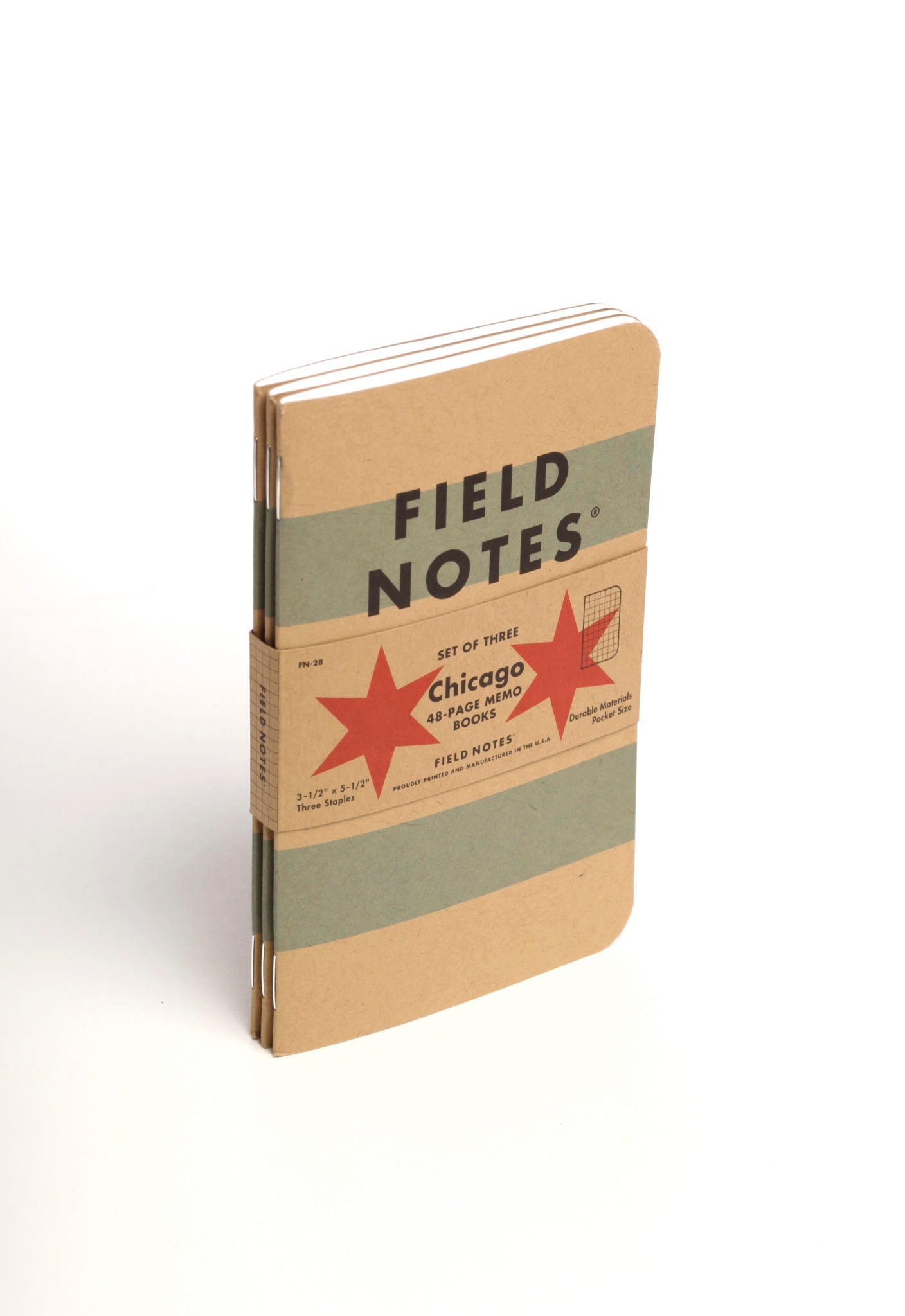 Field Notes Chicago 3 Pack