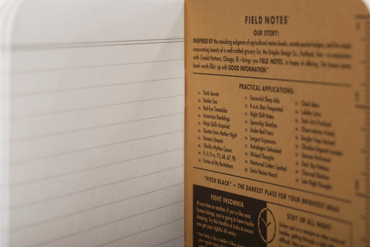 Field Notes Pitch Black Large 2 Pack
