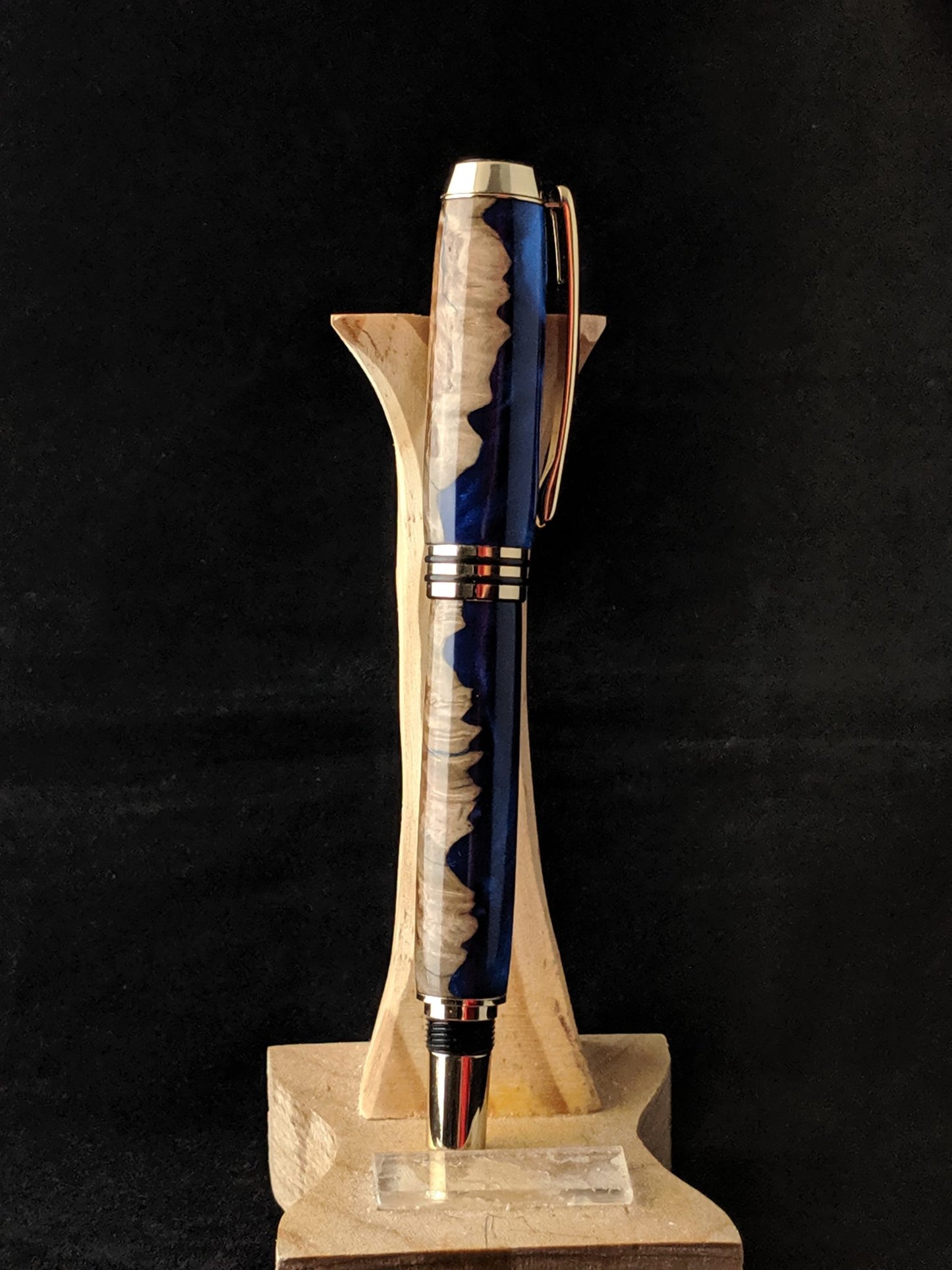 Tycoon Rollerball Pen lid on side 2