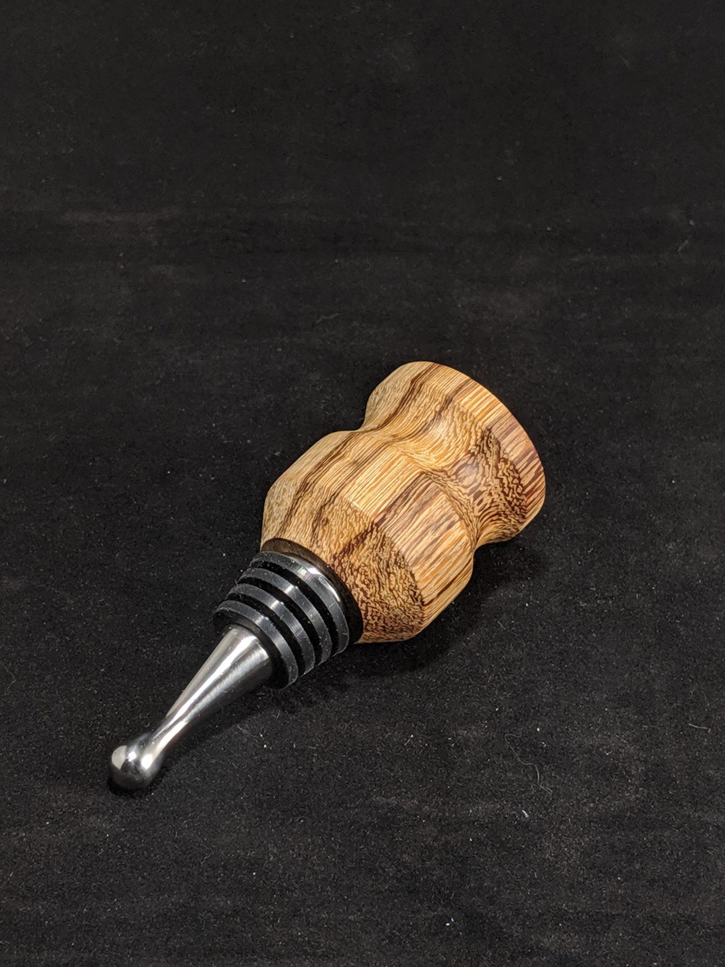 marblewood stainless stopper
