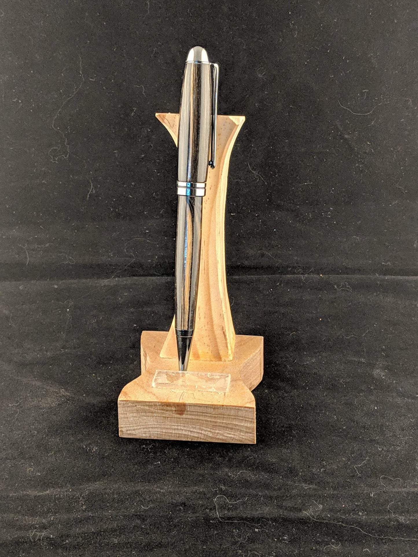 Black and White Ebony Wood Pen