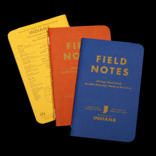 Field Notes County Fair-Indiana 3 Pack