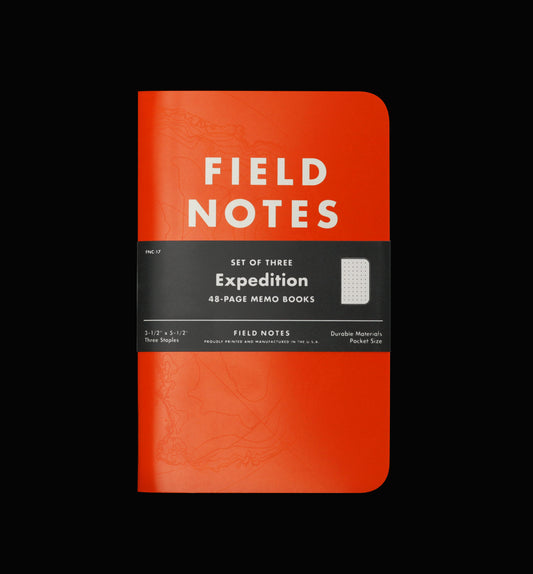 Field Notes Expedition 3 Pack