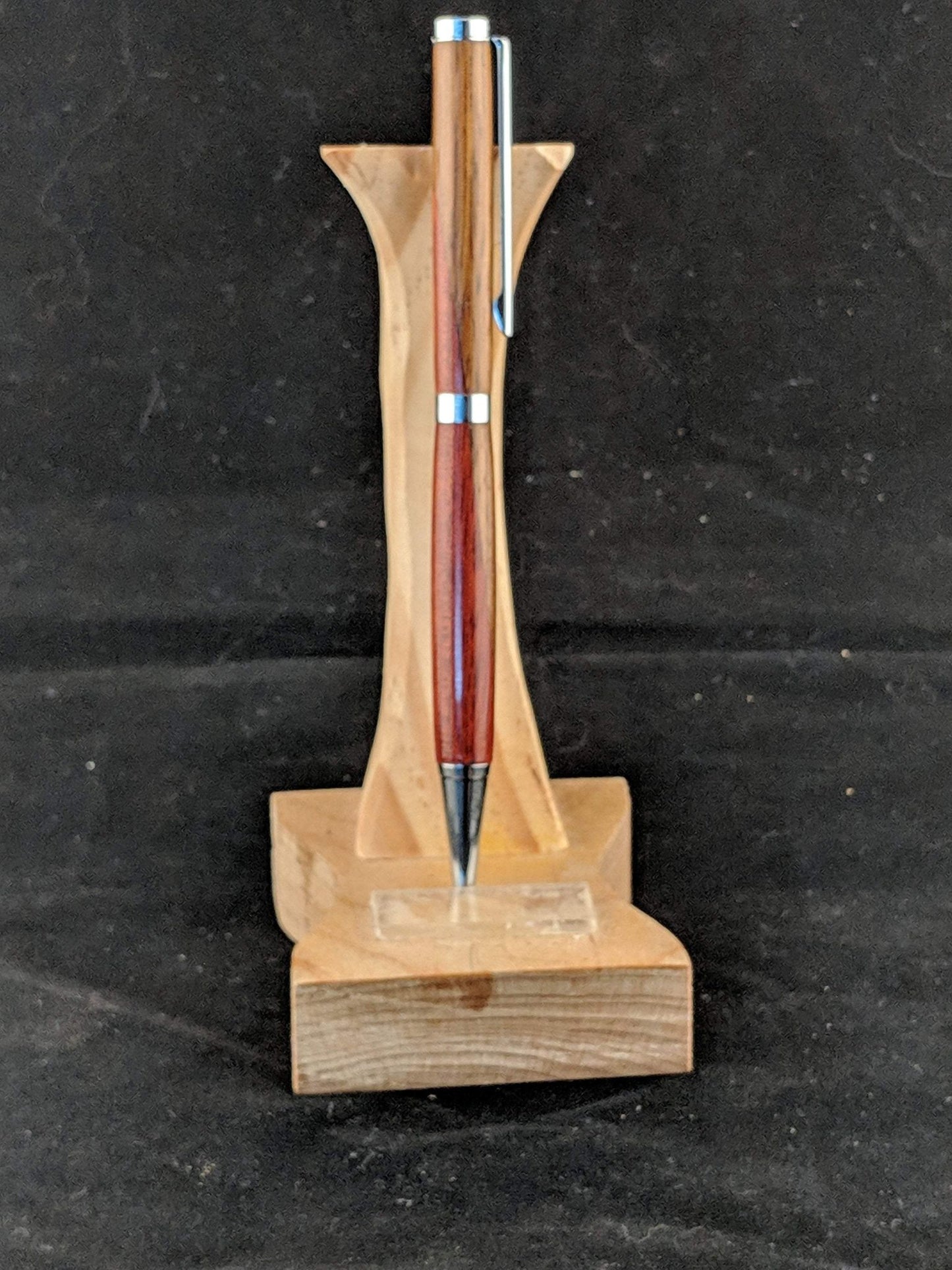 Bloodwood and Zebrawood Pen