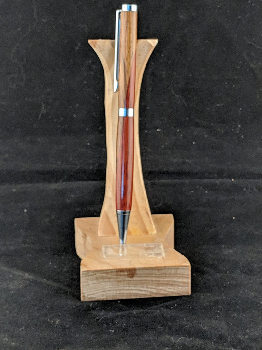 Bloodwood and Zebrawood Pen