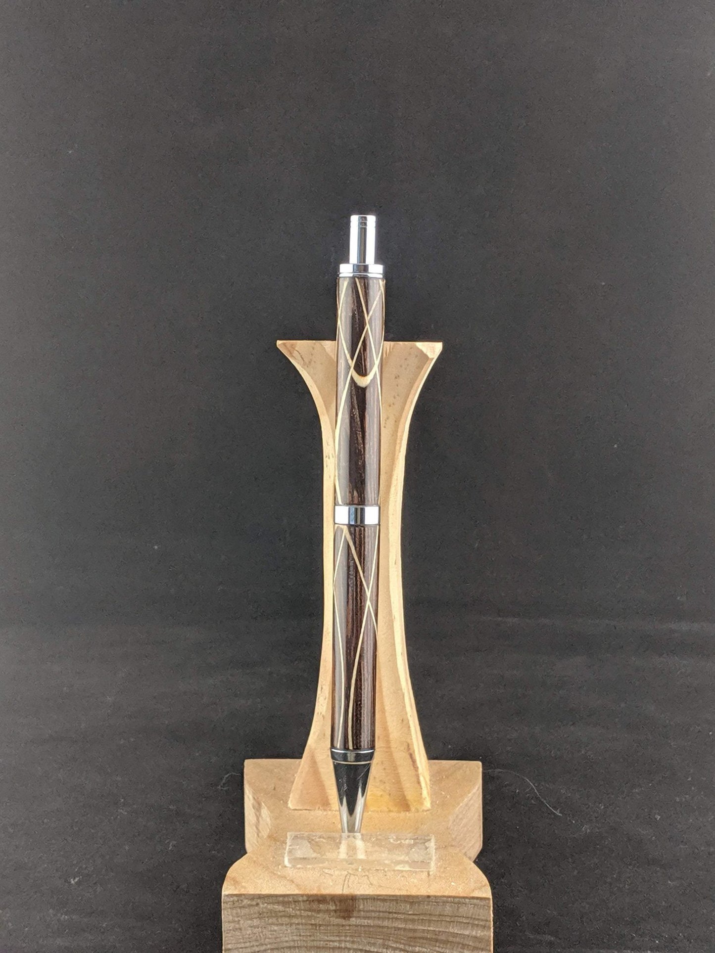 Stunning Wenge Wood Click Pen